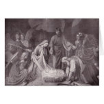 Vintage Nativity Card
