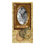 Vintage Nature Thank You Photo Card Template
