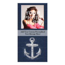 Vintage Nautical Anchor Photo Card