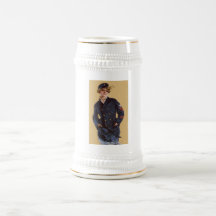 Vintage Navy Girl Howard Chandler Christy Mugs