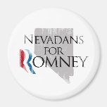 Vintage Nevadans for Romney.png Refrigerator Magnets