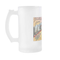 Vintage New Jersey Postcard Mugs and Steins