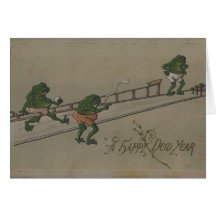 Vintage : New Year - Greeting Cards