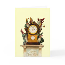 Vintage New Years Eve Card