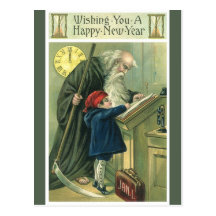 Vintage New Year's Post Cards