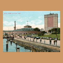 Vintage New York, Battery Park invitations