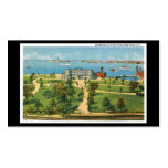 Vintage New York City, Aquarium, Battery Park Business Card Templates
