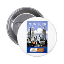 Vintage New York City Travel Pins