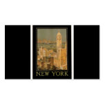 Vintage New York from Glasgow Business Card Templates