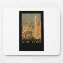 Vintage New York from Glasgow by the Anchor Line Mouse Pads