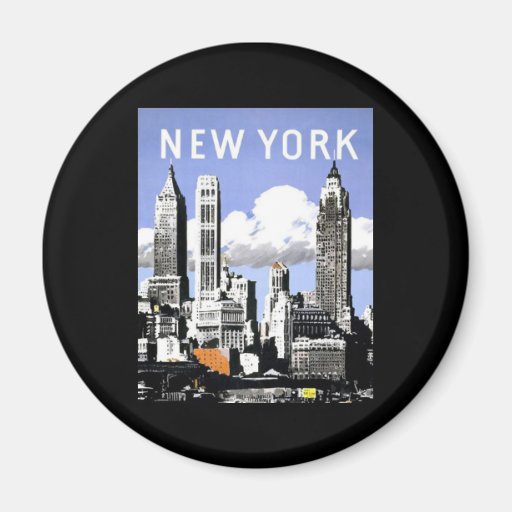 Vintage New York Magnets