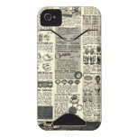 vintage newspaper casemate cases