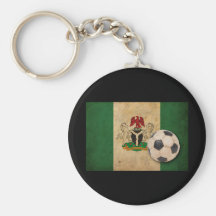 Vintage Nigeria Football Keychains