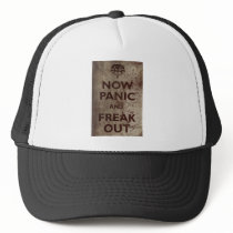 Vintage Now Panic & Freak Out Hats