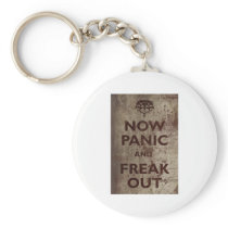 Vintage Now Panic & Freak Out Key Chain
