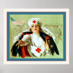 Vintage Nurse Poster ~ World War 1 posters