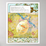 Vintage Nursery Print- Humpty Dumpty