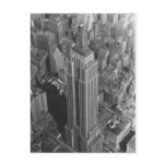 Vintage NYC ~ Aerial View Empire St Bldg/McCreey's