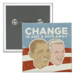 Vintage Obama Campaign Button