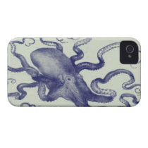 vintage octopus iphone