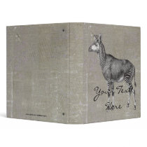 Vintage Okapi Binder