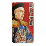 Vintage Okito Magician Poster Custom Shipping Label