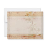Vintage, old fashioned design invitations