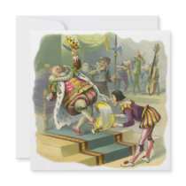 Vintage Old Kind Cole Nursery Rhyme Announcement