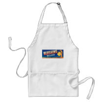 Vintage Old Retro Crate Product Goods Label Melon Aprons