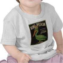 Vintage Old Retro Crate Product Goods Label Veggie Tee Shirt