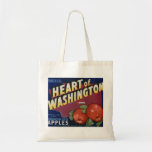 Vintage Old Retro Crate Product Goods Labels Bag