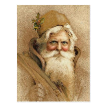 Vintage Old St. Nick Christmas Post Cards