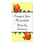 Vintage Oranges Canning or Soap Label