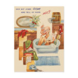 Vintage Over the Hill Birthday postcards