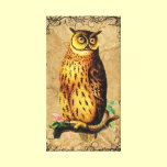 Vintage Owl canvas prints