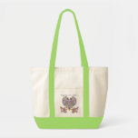 Vintage Paisley Honeymoon Tote Beach Bag