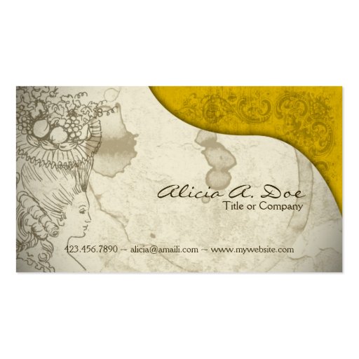 Vintage Paper Business Card