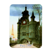 Vintage Paris 1900 Magnet