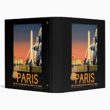 Vintage Paris Binder
