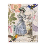 Vintage Paris Fashion Collage Oh La La! Postcards