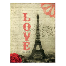 Vintage Paris Postcards