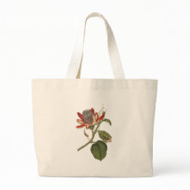 Vintage Passion Flower Canvas Bag
