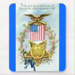 Vintage Patriotic 4th of July Mousepad