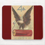 Vintage Patriotic Independence Day Mousepads