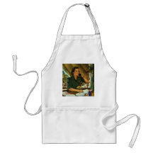 Vintage Patriotic, Military Medical Nurse on Phone Apron
