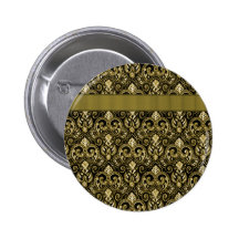 Vintage Pattern Pinback Buttons