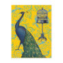 Vintage Peacock & Cage