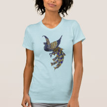 Vintage Peacock Tee Shirts