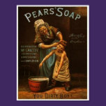 Vintage Pears Soap Poster posters
