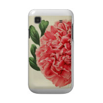 Vintage Peony - Pfingstrose Samsung Galaxy Etuis